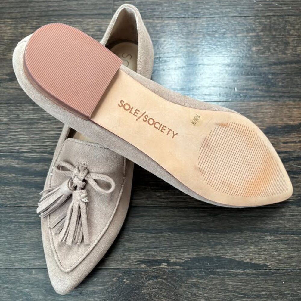 Sole Society Hadlee Loafers, Size 7.5